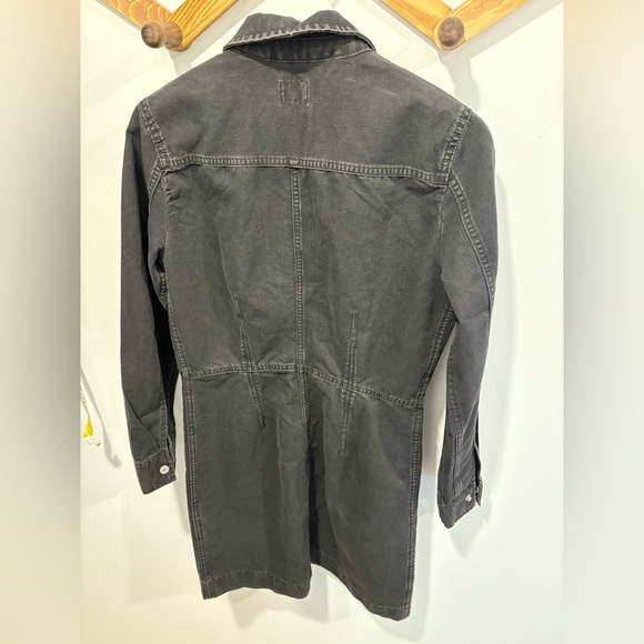 Levi’s Denim Black Button down Dress - Picture 3 of 8